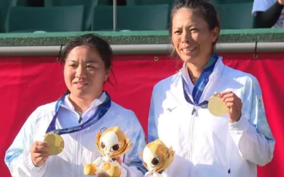 Su wei Hsieh wins gold medal at the Asian Games